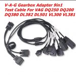 V-A-G Gearbox Adapter 9in1 Test Cable For VAG DQ250 DQ200 DQ380 DL382 DL501 VL300 VL381