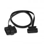 VXDAS Universal Harness Kit Splitter Extension 16Pin OBD T Cable Car/Auto Plastic Flange Mount Brackets/Connector/Adapter Set - Image 2