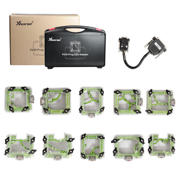 Xhorse VVDI Prog Benz EZS/EIS Adapters Full Set 10 Pcs 1 Xhorse VVDI Prog Benz EZS/EIS Adapters Full Set 10 Pcs - الصورة 1