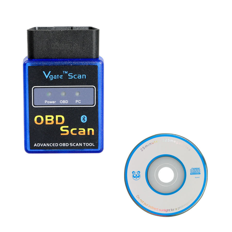 ELM327 Vgate Scan Advanced OBD2 Bluetooth Scan Tool(Support Android And Symbian) Software V2.1 Hardware V1.5 1 ELM327 Vgate Scan Advanced OBD2 Bluetooth Scan Tool(Support Android And Symbian) Software V2.1 Hardware V1.5 - Image 1