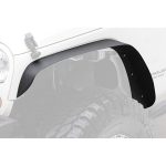 Solid Steel Off-Road Front & Rear Flat Fender Flares for 2007-2018 Jeep Wrangler JK & Unlimited - 4 PCS Set