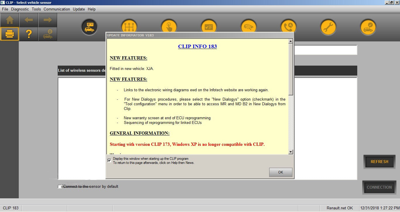 Can Clip for Renault V183 Diagnostic Software CD Support Multi-languages 2018.12 Version 1 Can Clip for Renault V183 Diagnostic Software CD Support Multi-languages 2018.12 Version - 画像 (1)