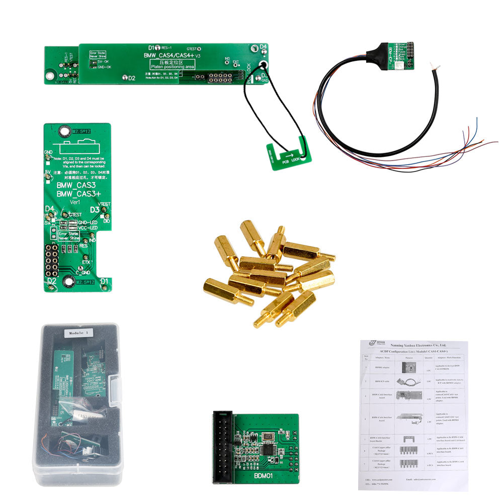 Yanhua Mini ACDP Module 1 BM-W CAS1 CAS2 CAS3 CAS3+ CAS4 CAS4+ IMMO Key Programming and Odometer Reset 1 Yanhua Mini ACDP Module 1 BM-W CAS1 CAS2 CAS3 CAS3+ CAS4 CAS4+ IMMO Key Programming and Odometer Reset - immagine 1