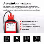 Autel AutoLink AL619 Auto Scanner Automotive Tool - Imagem 7