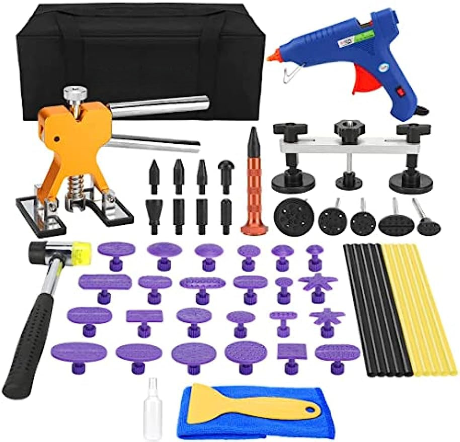 Auto Body Repair Tool Kit- Glue Shovel for Auto Dent Removal/Door Dings/Hail Damage 1 Auto Body Repair Tool Kit- Glue Shovel for Auto Dent Removal/Door Dings/Hail Damage - Image 1