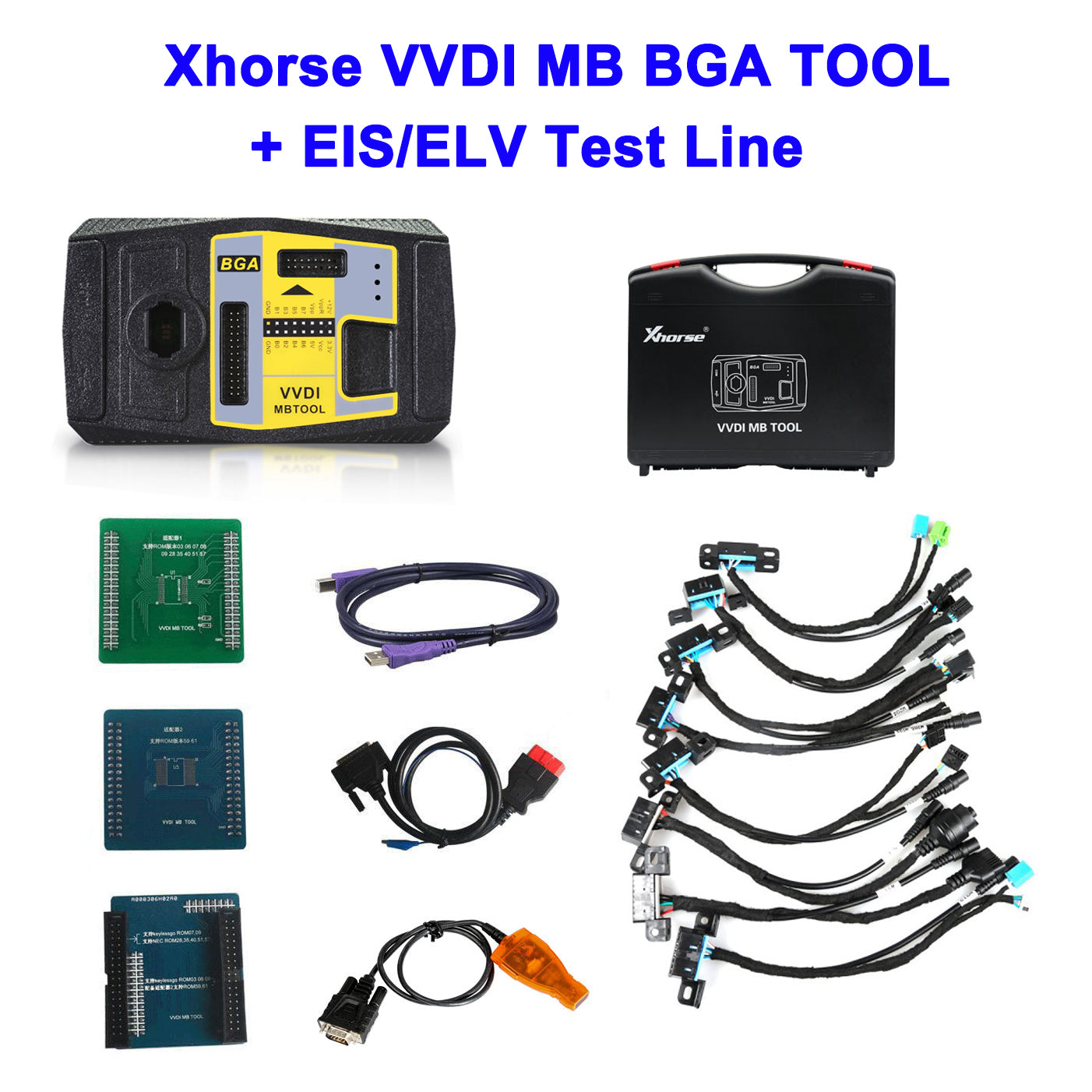 Xhorse VVDI MB TOOL BGA Key Programmer Work with EIS/ELV Test Line for Benz 1 Xhorse VVDI MB TOOL BGA Key Programmer Work with EIS/ELV Test Line for Benz - Image 1