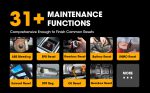 Autel MaxiSYS MS906 Pro Tablet Full System Diagnostic Scan Tool,OE All Systems Diagnostics & Complete TPMS Function, Key Coding, Bi-Directional Control, 31+ Services - immagine 7