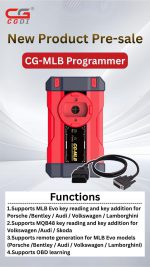 ⁦CG‑MLB Programmer｜Professional Automotive Key Programming Tool for MLB Evo & MQB48 Platforms⁩ - الصورة ⁦2⁩
