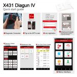 Launch X431 Diagun IV Auto Full System Diagnostic Tool Support Bluetooth/Wifi with 2 Year Free Update - Imagen 4