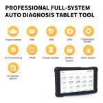 Humzor NexzDAS Pro with 9.6 inch Tablet Bluetooth Full System Auto Diagnostic Tool OBD2 Scanner Car Code Reader with IMMO/ABS/EPB/SAS/DPF/Oil Reset - immagine 2