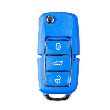Xhorse Volkswagen B5 Style Remote Key 3 Buttons for VVDI Mini Key Tool English version 5pcs/lot (Black, Red, Yellow, Blue and Green)