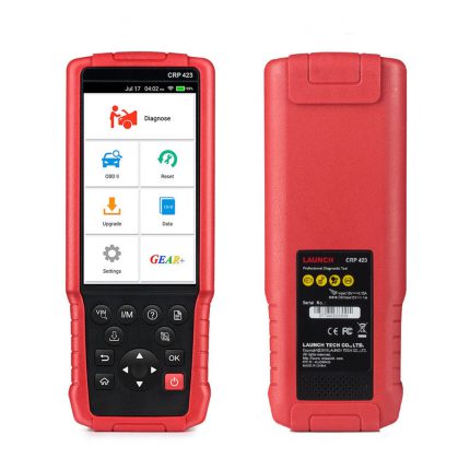 LAUNCH X431 CRP423 OBD2 Code Reader Scanner support Engine/ABS/Airbag/AT OBD 2 CRP 423 Auto Diagnostic Tool Free Update
