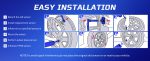 4-Piece Multi-Protocol Sensor 433MHz BYD-01 - immagine 9