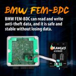 OEM BM-W FEM-BDC 95128/95256 Chip Anti-theft Data Reading Adapter 8Pin Adapter Work with VVDI Prog/CG Pro 9S12/Orange5 - Image 3