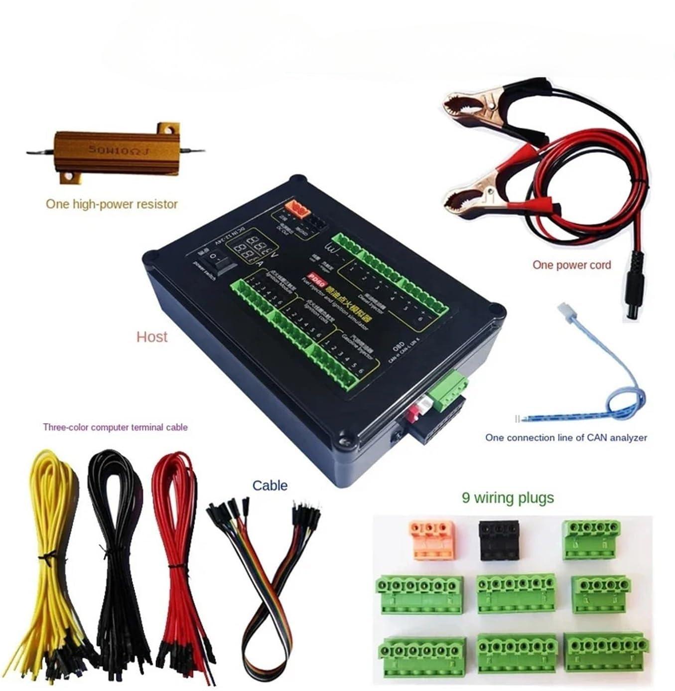 PD60 Fuel Injection Ignition Simulator ECU Maintenance Platform Testing Equipment-Gasoline Diesel Vehicle Computer Board 1 PD60 Fuel Injection Ignition Simulator ECU Maintenance Platform Testing Equipment-Gasoline Diesel Vehicle Computer Board - 画像 (1)