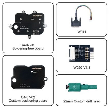 OBDSTAR C4-07 MB-VGS4-0-NAG2 Adapter Kit used with KeyMaster X300 G3/DC706