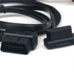 VXDAS Universal Harness Kit Splitter Extension 16Pin OBD T Cable Car/Auto Plastic Flange Mount Brackets/Connector/Adapter Set - Image 5