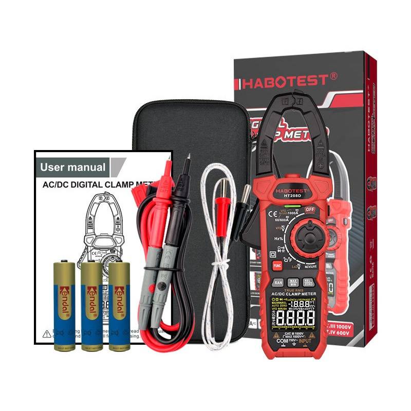 Digital Multimeter Inrush 6000 Counts Digital Clamp Meter Multimeter 1000A TRMS 1 Digital Multimeter Inrush 6000 Counts Digital Clamp Meter Multimeter 1000A TRMS - Image 1