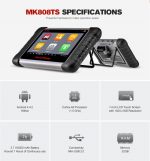 Autel MaxiCOM MK808TS Full System Bluetooth Scanner Car Diagnostic Scan Tool - Imagem 9