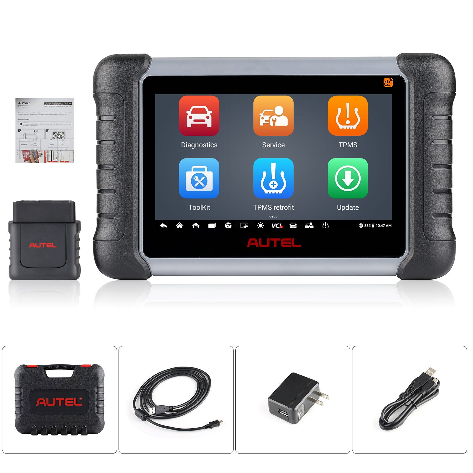 Autel MaxiPRO MP808Z-TS Android 11 Bi-Directional TPMS Relearn Tool 1 Autel MaxiPRO MP808Z-TS Android 11 Bi-Directional TPMS Relearn Tool - Image 1