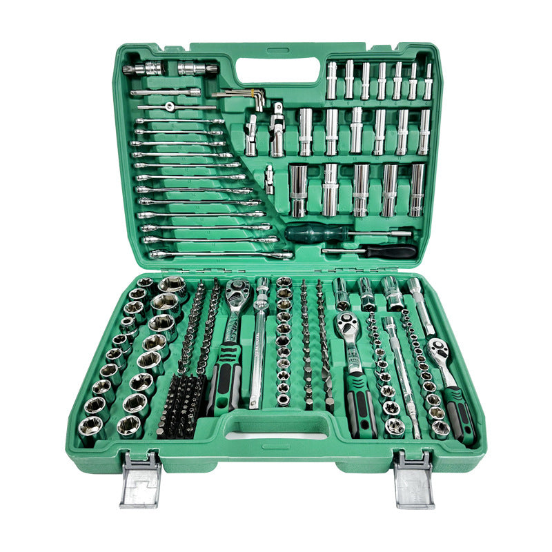 216pcs Mechanic Tool Set Socket Wrench Auto Protection Tool 72 Teeth Quick Wrench Combination Kit 1 216pcs Mechanic Tool Set Socket Wrench Auto Protection Tool 72 Teeth Quick Wrench Combination Kit - Imagen 1