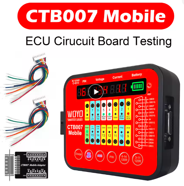 WOYO CTB007 Mobile OBD2 Diagnostic Test Box - Professional ECU Bench Tester 1 WOYO CTB007 Mobile OBD2 Diagnostic Test Box - Professional ECU Bench Tester - 画像 (1)