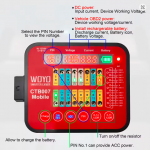 WOYO CTB007 Mobile OBD2 Diagnostic Test Box - Professional ECU Bench Tester - Imagem 4