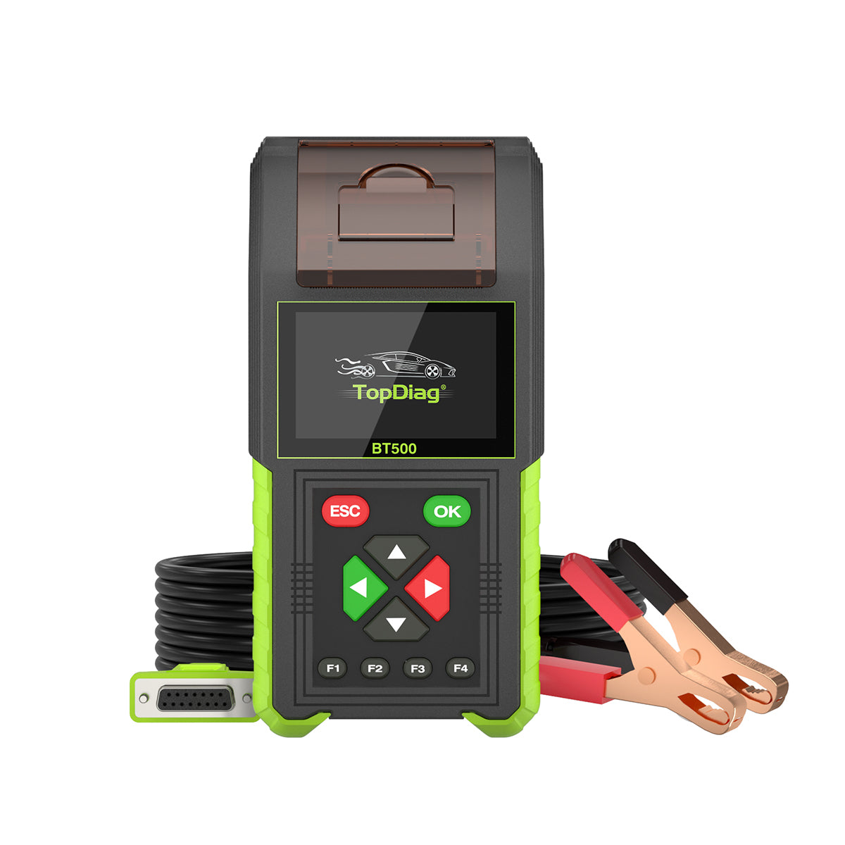 BT500 Car Battery Tester 12V 24V With Printer 20-2000CCA Battery System Detect Auto Battery Analyzer Car Battery Tools 1 BT500 Car Battery Tester 12V 24V With Printer 20-2000CCA Battery System Detect Auto Battery Analyzer Car Battery Tools - Image 1