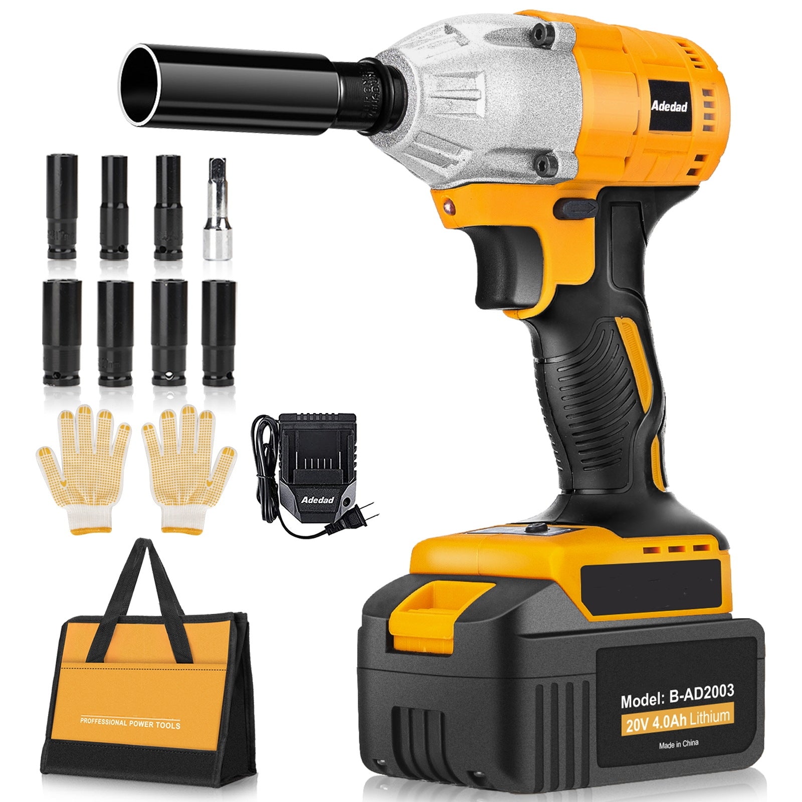 Brushelss Power Impact Wrench New upgrade 21V 4.0 one battery one charger 1 Brushelss Power Impact Wrench New upgrade 21V 4.0 one battery one charger - Imagem 1