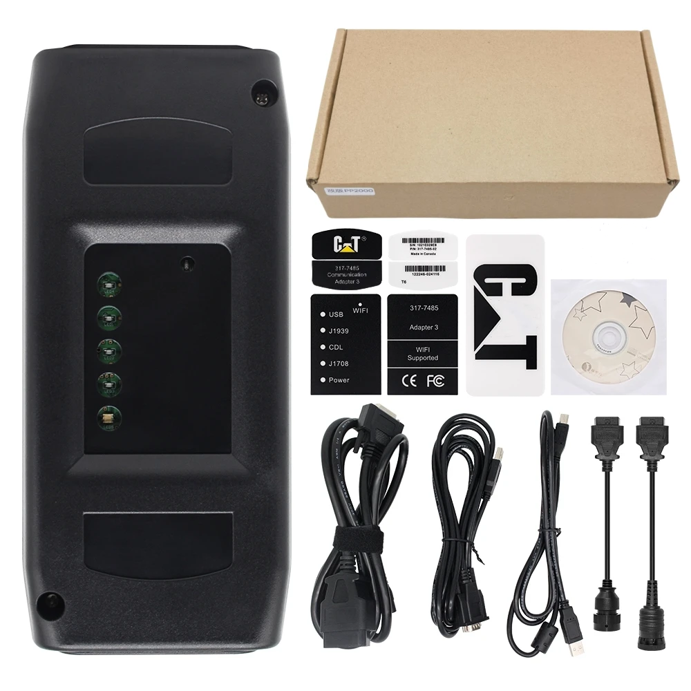 CAT ET III Caterpillar ET Diagnostic Adapter 3 Truck Diagnostic Tool With V2019A/V2024A Software 1 CAT ET III Caterpillar ET Diagnostic Adapter 3 Truck Diagnostic Tool With V2019A/V2024A Software - Imagen 1