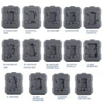 CGDI Remote-Free Adapter Set 28pcs Work with K2 Support BMW/ Audi/ Toyota/ Honda/ Dodge etc - Imagem 2