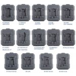 CGDI Remote-Free Adapter Set 28pcs Work with K2 Support BMW/ Audi/ Toyota/ Honda/ Dodge etc - Imagem 3