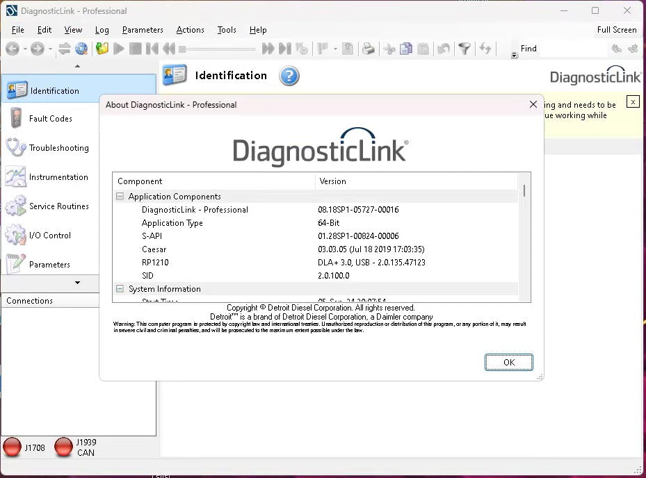 Detroit Diesel Diagnostic Link DDDL 8.20 SP1 level 10 with TS 2024.09 Remote Installation 1 Detroit Diesel Diagnostic Link DDDL 8.20 SP1 level 10 with TS 2024.09 Remote Installation - 画像 (1)