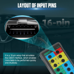 DUOYI DY29 Diagnostic Protocol Detector Tester OBD2 16Pin Breakout Box - Imagem 7
