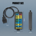 DUOYI DY29 Diagnostic Protocol Detector Tester OBD2 16Pin Breakout Box - Imagem 3