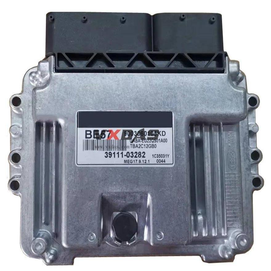 Engine Control Module for KIA Hyundai ECM 39111-03282 BE57 MEG17.9.12.1 1 Engine Control Module for KIA Hyundai ECM 39111-03282 BE57 MEG17.9.12.1 - Image 1