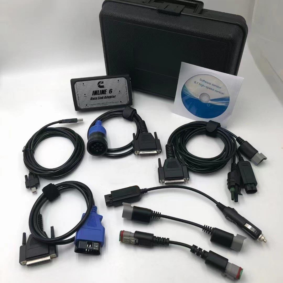 C-ummins I-NLINE 6 Data Link Adapter with Cummins Insite 8.7 Software for Cummins 1 C-ummins I-NLINE 6 Data Link Adapter with Cummins Insite 8.7 Software for Cummins - Imagem 1