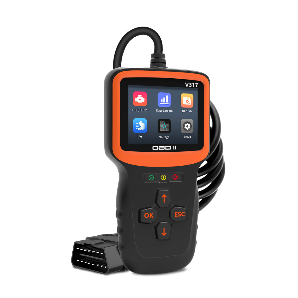V317 Automobile Fault Detector OBD II EOBD OBD 2 Oxygen Sensor Test Engine Fault Diagnosis Universal Car Diagnostic Tool 1 V317 Automobile Fault Detector OBD II EOBD OBD 2 Oxygen Sensor Test Engine Fault Diagnosis Universal Car Diagnostic Tool - Imagem 1