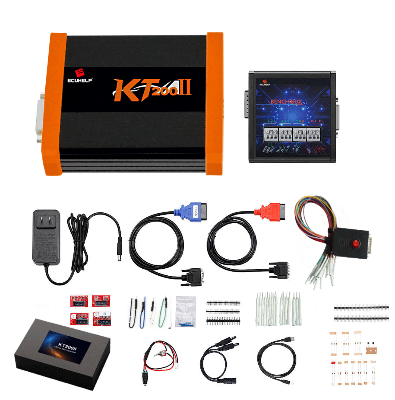 KT200II ECU Programmer Offline Upgrade ECU Protocols Over KT200 1 KT200II ECU Programmer Offline Upgrade ECU Protocols Over KT200 - Image 1