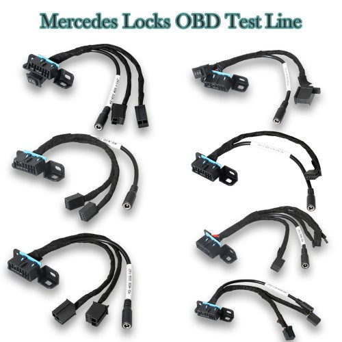 EZS Bench Test Cable Full Set for Mercedes W209/W211/W906/W169/W208/W202/W210/W639 1 EZS Bench Test Cable Full Set for Mercedes W209/W211/W906/W169/W208/W202/W210/W639 - الصورة 1