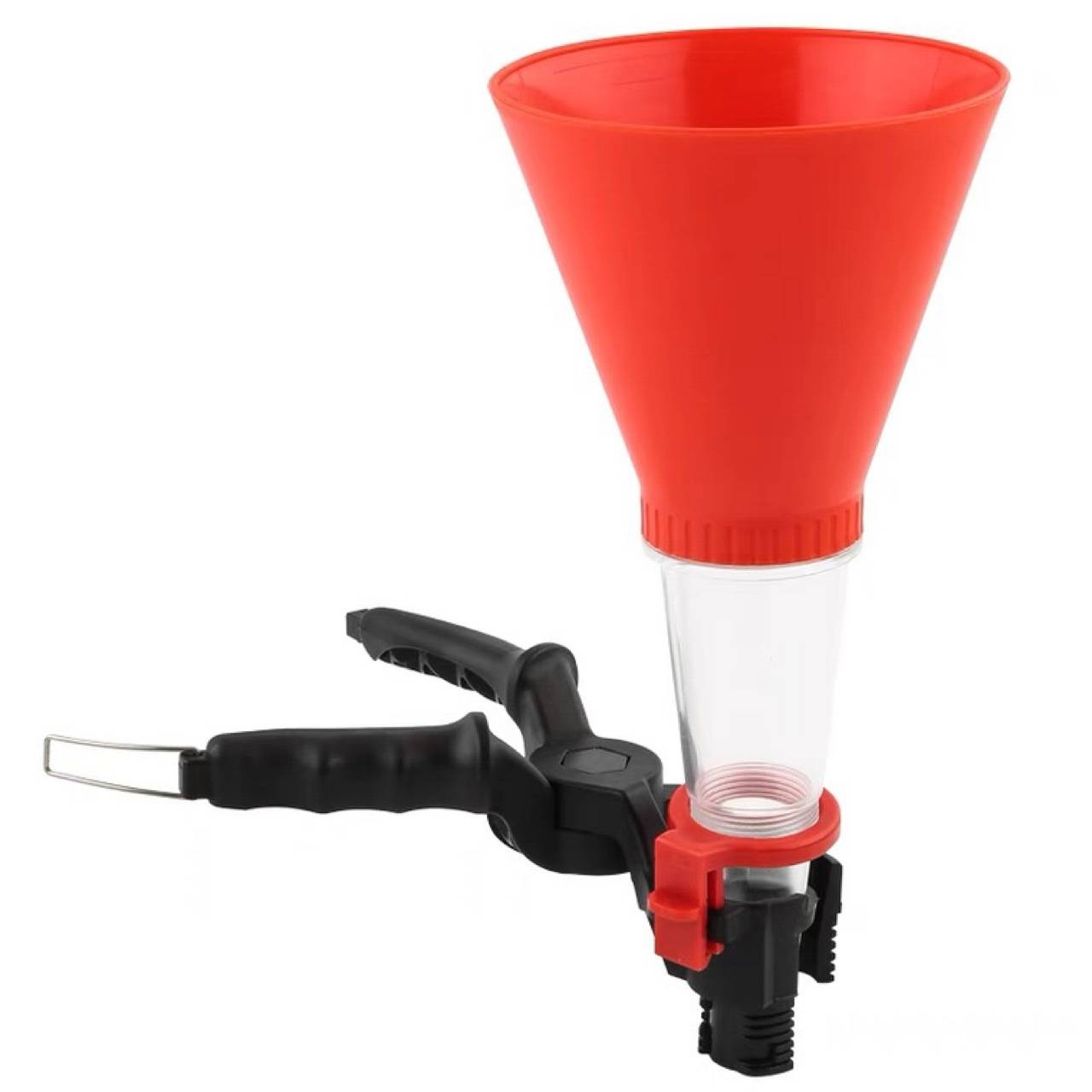 Engine Oil Filling Funnel Set Car Motorcycle Gasoline Oil Fill Long Stem Adjustable Funnel Holding Clamp 1 Engine Oil Filling Funnel Set Car Motorcycle Gasoline Oil Fill Long Stem Adjustable Funnel Holding Clamp - immagine 1