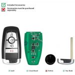 AUTEL IKEY Smart Key IKEYFD004AH IKEYFD005AH 4 Buttons/ 5 Buttons For Ford - Imagen 2