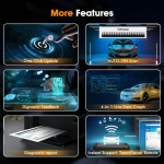 ⁦FOXWELL NT809TS Professional Diagnostic Tool TPMS Programming 30+ Service Resets Bi-Directional Control & All-Systems Scan Bluetooth OBD2 Scanner⁩ - الصورة ⁦8⁩