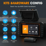 ⁦FOXWELL NT809TS Professional Diagnostic Tool TPMS Programming 30+ Service Resets Bi-Directional Control & All-Systems Scan Bluetooth OBD2 Scanner⁩ - الصورة ⁦6⁩