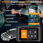 ⁦FOXWELL NT809TS Professional Diagnostic Tool TPMS Programming 30+ Service Resets Bi-Directional Control & All-Systems Scan Bluetooth OBD2 Scanner⁩ - الصورة ⁦3⁩