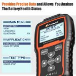 Foxwell BT-715 Battery Analyzer BT715 Support 12V & 24V Replaced Foxwell BT-705 - Image 6
