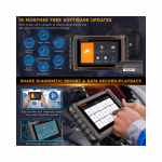 Foxwell NT809 BT Advanced Car Diagnostic Tool  Bluetooth OBD2 Scanner Bidirectional Testing 30+ IMMO Reset & Full System Diagnostics - 画像 (6)