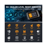 Foxwell NT809 BT Advanced Car Diagnostic Tool  Bluetooth OBD2 Scanner Bidirectional Testing 30+ IMMO Reset & Full System Diagnostics - 画像 (4)