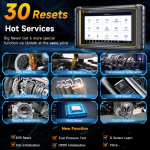 FOXWELL NT909 Professional-Grade OBD2 Scanner Advanced ECU Coding & Bidirectional Diagnostic Tool 30+ Service - Imagen 4