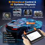 FOXWELL NT909 Professional-Grade OBD2 Scanner Advanced ECU Coding & Bidirectional Diagnostic Tool 30+ Service - Imagen 6